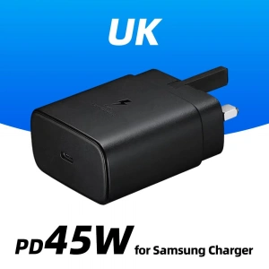Samsung 45W USB-C Süper Hızlı Şarj Adaptörü (UK Tipi)