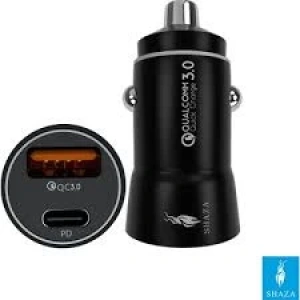 Shaza Araç İçi Şarj Adaptörü PD/QC 3.0
