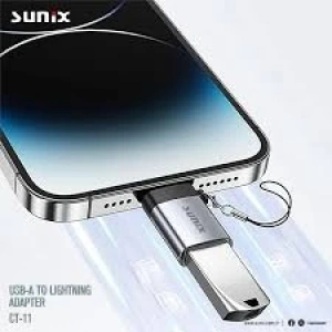 Sunix CT-11 Lightning to USB-A Çevirici Adaptör