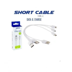 Sunix Kısa Şarj ve Data Kablosu