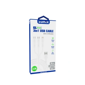 Sunix SC-63 Hızlı Şarj Kablosu