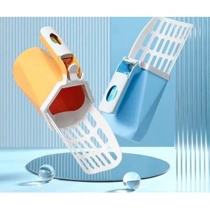 Tek Parça Kedi Kumu Küreği - Ergonomik Tasarımlı Temizlik Aracı