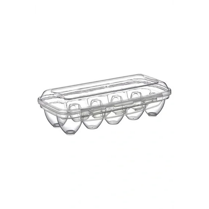 10 Bölmeli Kilitli Kapaklı Yumurtalık Saklama Kutusu YU110 (5047)