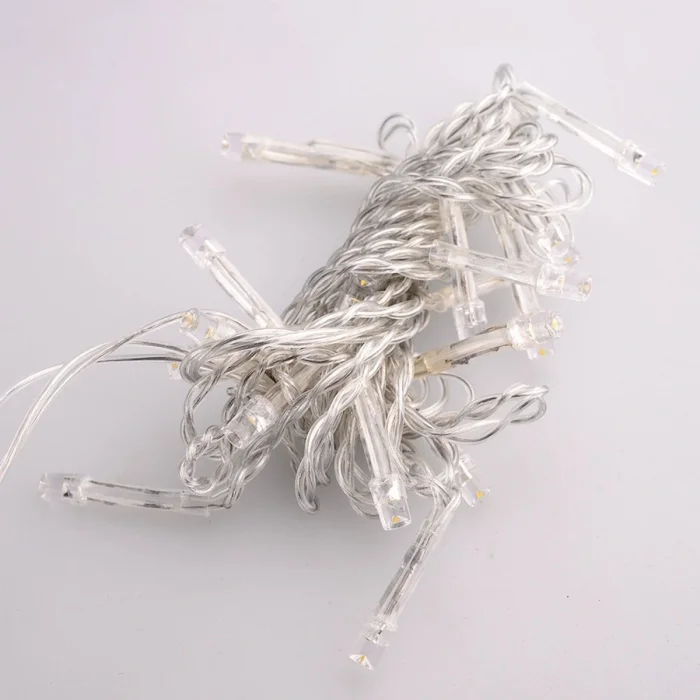 100 Ledli 8 Fonksiyonlu 10 Metre Led Aydınlatma Dekor Lambası (beyaz) (5047)