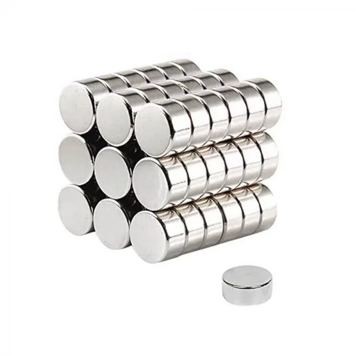 100 lü 8x3mm Yuvarlak Neodyum Mıknatıs