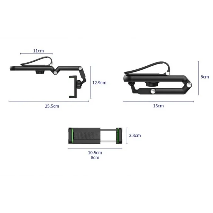1080° Dönebilen Çok Fonksiyonlu Telefon Tutucu (5047)