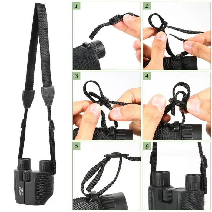 10x25 Kompakt  Yüksek Güçlü Açık Spor Cep Kapsamı Konser Seyahat Çocuklar İçin Hediye