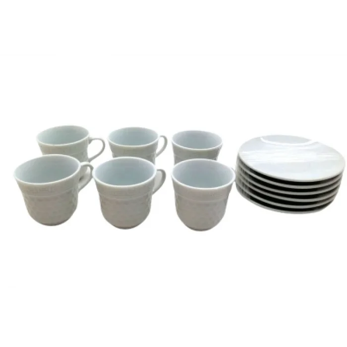 12 PARÇA  PORSELEN KAHVE FİNCANI (5047)