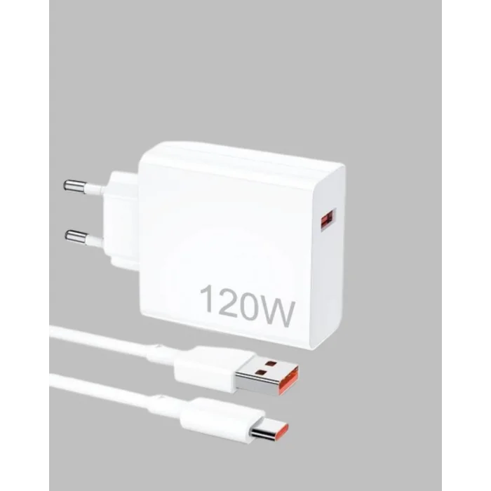 120 Watt Type C Hızlı Şarj Cihazı  Reno 4 5 6 Uyumlu