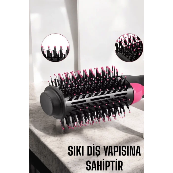 1200 Watt Gücünde, Negatif İyon Teknolojili, 3 Isı Kademeli Fön Tarağı