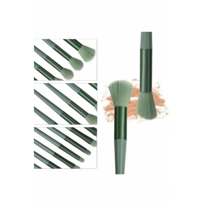 13 Parça Makyaj Fırça Seti Far Kontür Aydnlatıcı Fırçası İz Bırakmaz Hafif ve Yumuşak