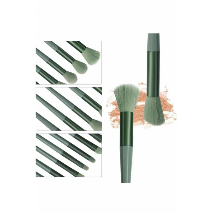 13 Parça Makyaj Fırça Seti Far Kontür Aydnlatıcı Fırçası İz Bırakmaz Hafif ve Yumuşak