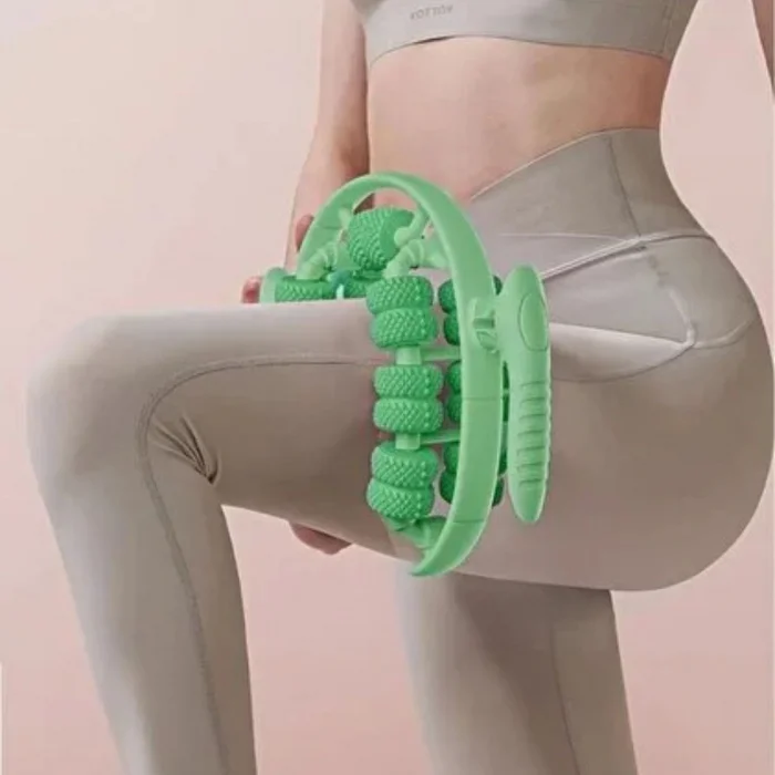 13 Tekerlekli Circular Lenfatik Masaj Roller – Selülit Giderici, Cilt Sıkılaştırıcı, Bacak Kol Sırt Masaj Aleti (5047)