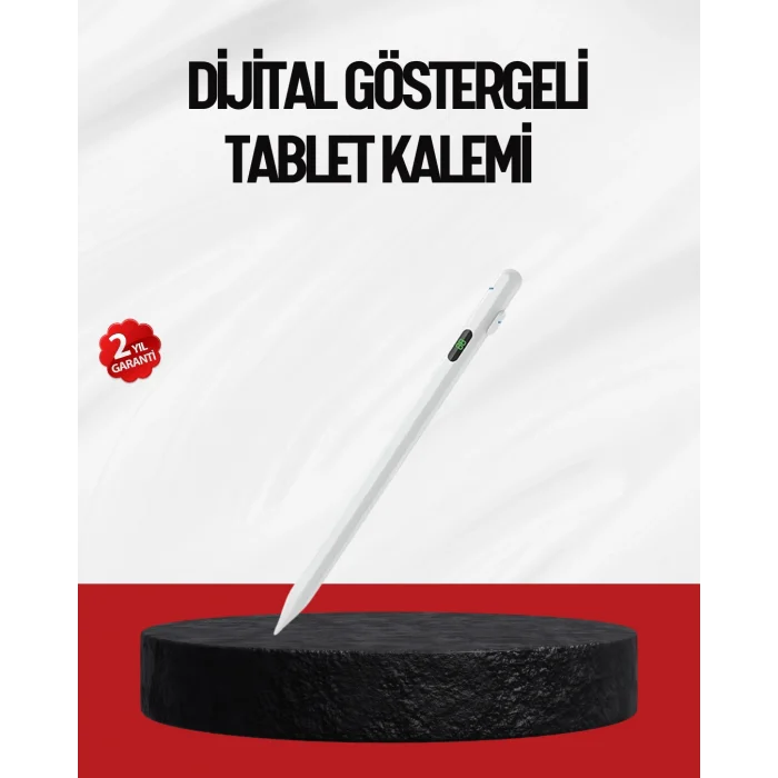 1.5mm Hassas Uçlu iPad Kalemi Şarjlı Type-C Ultra Hassas Stylus Pen