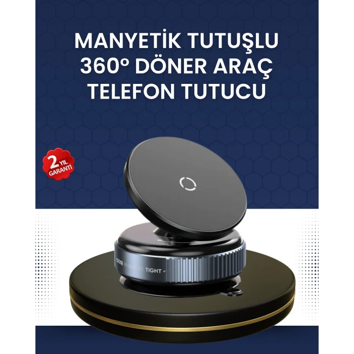 16 Mıknatıslı Araç Telefon Tutucu Kaymaz ve Güvenli