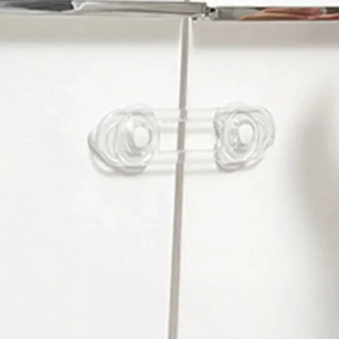 2'li Mini Çok Amaçlı Kilit- Çocuk Güvenlik Gereçkerli Çekmece,Dolap,Kapak Kilidi (5047)