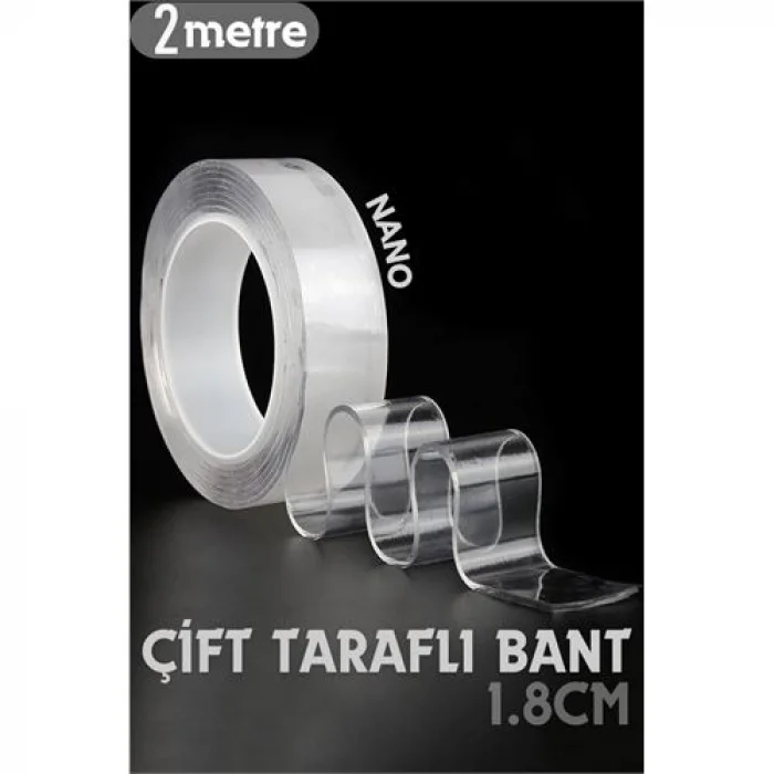 2 Metre Çift Taraflı Yapıştırıcı Bant Çivisiz Montaj 715471