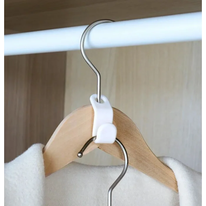 20 Adet Pratik Gardrop Askısı Çoklayıcı Aparatlar - Dolap Askı Çoklayıcı