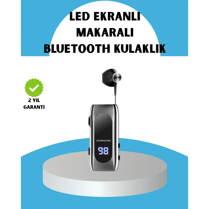 20 Dakikada Hızlı Şarj – Titreşimli Uyarılı Kablosuz Kulaklık