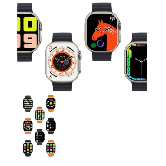 2025 Model Akıllı Saat Kordon Hediyeli Çağrı Cevaplama Uzun Pil Süreli Android İOS Uyumlu