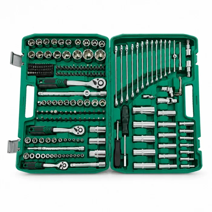 216PCS LOKMA SETİ LOKMA - SOKET - BİTS ADAPTÖR - 3AD.CIRCIR KOLU PLASTİK ÇANTALI (5047)