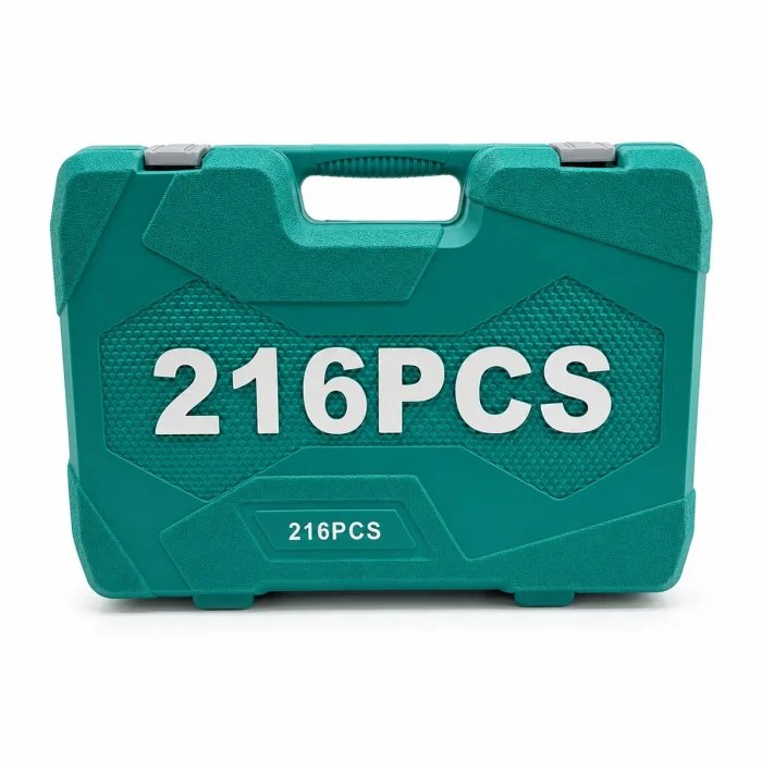 216PCS LOKMA SETİ LOKMA - SOKET - BİTS ADAPTÖR - 3AD.CIRCIR KOLU PLASTİK ÇANTALI (5047)