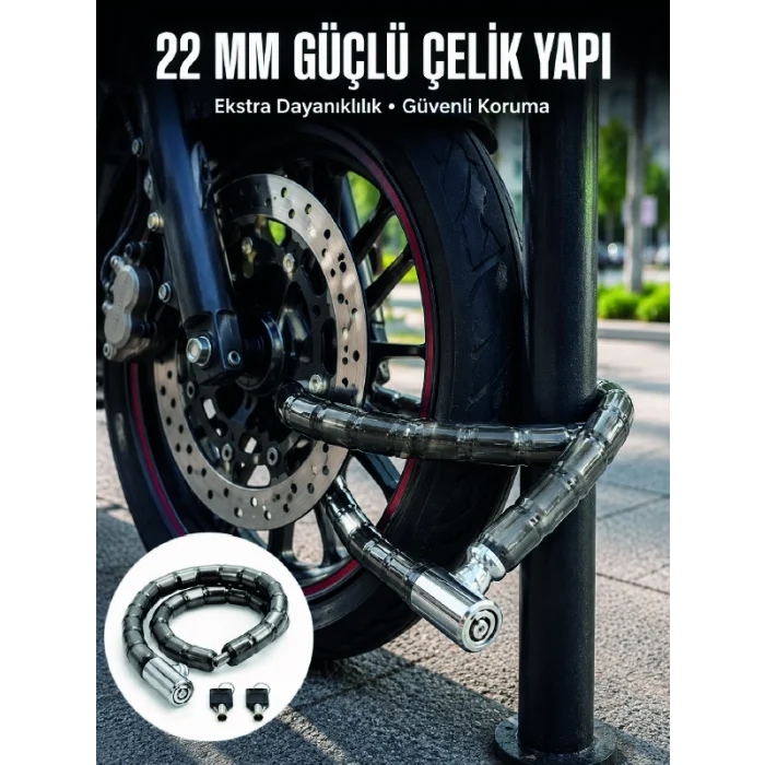 22 mm Kalın Güçlendirilmiş Çelik Yapı ile Maksimum Koruma
