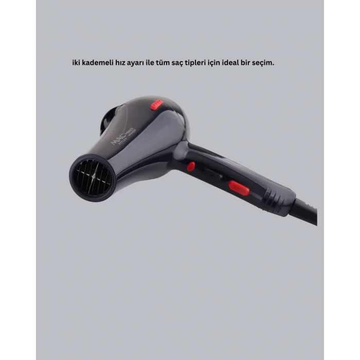 2200W AC Motor Saç Kurutma Makinesi Hafif ve Dayanıklı Tasarımlı