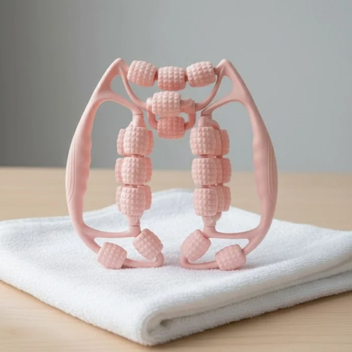 27 Tekerlekli Lenfatik Masaj Roller – Selülit Giderici, Cilt Sıkılaştırıcı, Bacak Kol Sırt Masaj Aleti (5047)