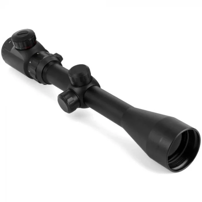 3-9x40 Zoomlu Çıft Işıklı Av Tüfeği ü Montaj Kelepçeli