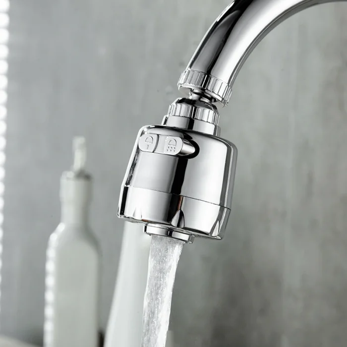 3 Fonksiyonlu  Krom Oynar  Musluk Başlığı (5047)