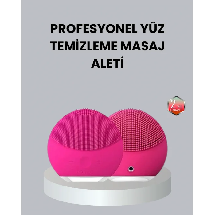 3 Fonksiyonlu Yüz Temizleme ve Masaj Cihazı – Su Geçirmez, Şarjlı, Ölü Deri Temizleyici ve Cilt Yenileyici