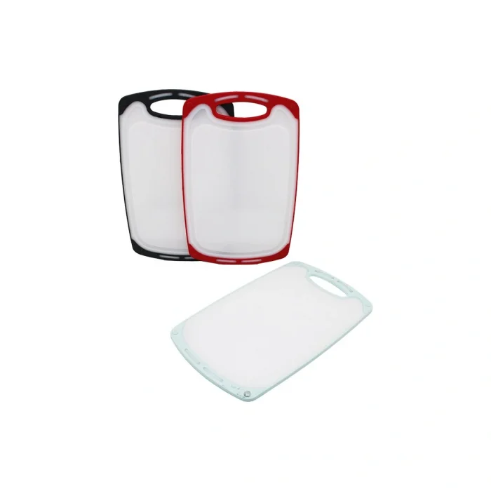 31X20CM  KÜÇÜK  PLASTİK  KESİM PANOSU  KAYMAZ SİLİKON KENARLIK - 10MM KALINLIK (5047)