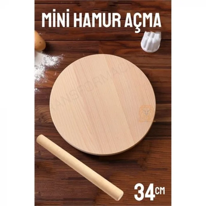 34 Cm Merdaneli Hamur Açma Masası 715494