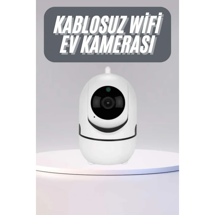 360° Full HD Akıllı Kamera Hareket Sensörlü Wifi Kamera Çocuk Güvenlik Kamerası