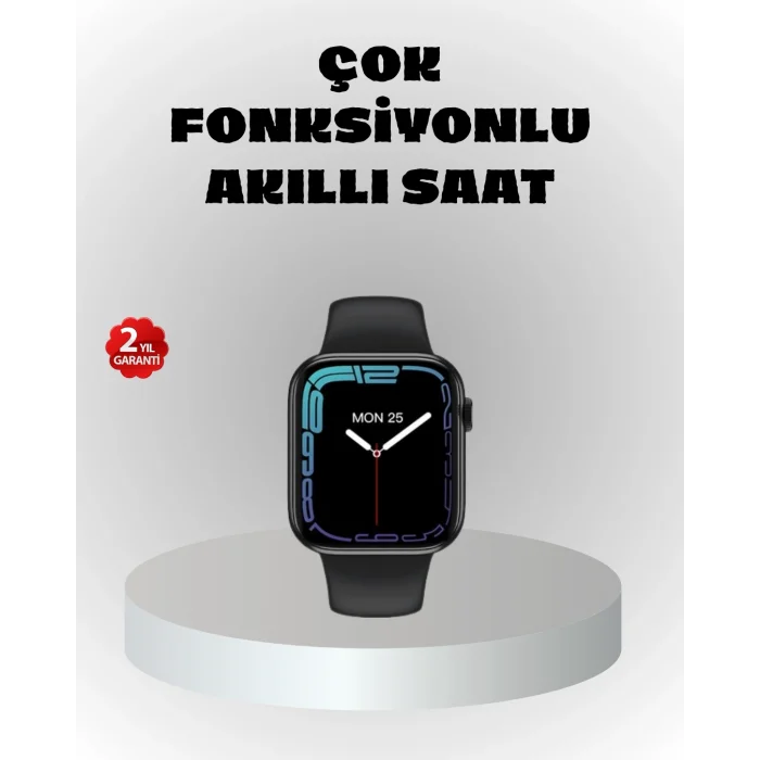 380mAh Bataryalı Akıllı Saat – Arama, Bildirim, AOD Ekran ve Uzun Pil Ömrü