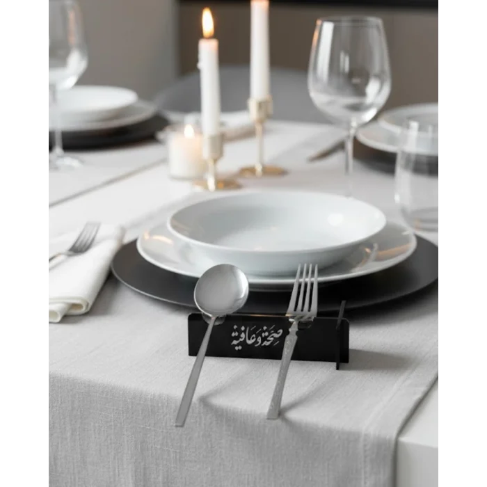 3D Özel Baskı 6’lı Kaşık Çatal Servis Standı Masa Üstü Düzenleyici