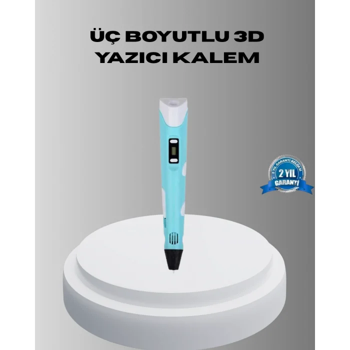 3D Yazıcı Kalem Taşınabilir FDM Teknolojili ve Çok Amaçlı Kullanımlı
