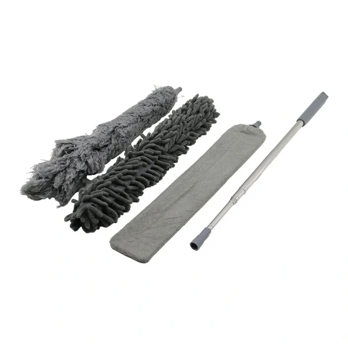 3PCS PÜSKÜL- MAKARNA- DÜZ TOZ ALMA SET ESNEK BAŞLI-43CM  UZAYAN SAPLI=43-205CM BRKT-910200 (5047)