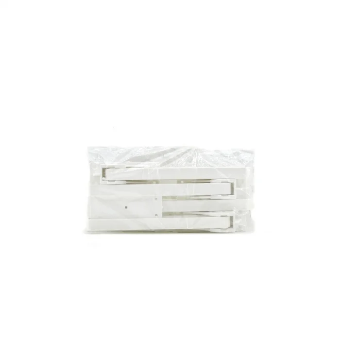 4 ADET BEYAZ SOFRA AYAK KOMPLE PLASTİK 20CM AÇ KAPA (5047)