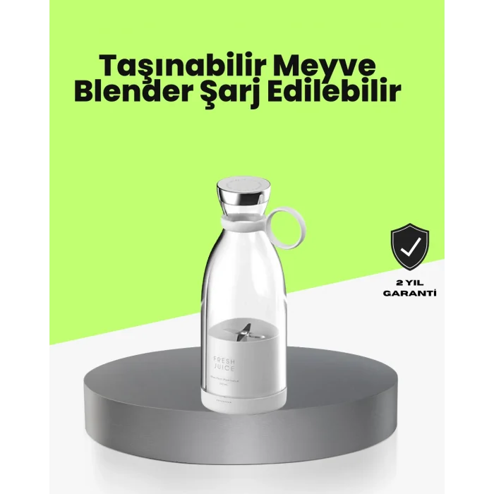 4 lı Gıda Sınıfı Paslanmaz Çelik Taşınabilir Blender