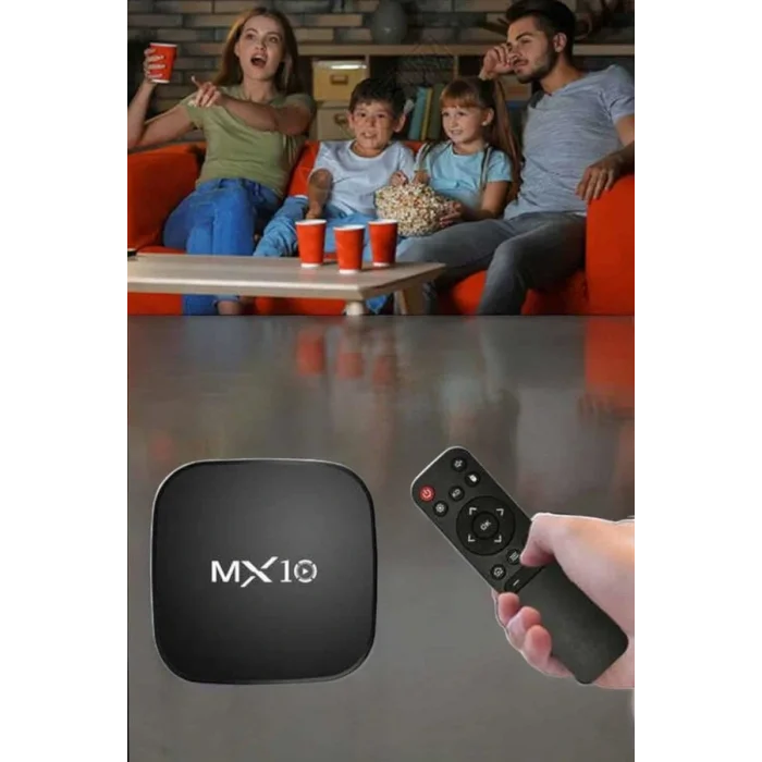 4K TV Uyumlu HD Çözünürlüklü Mx Box S 8 GB