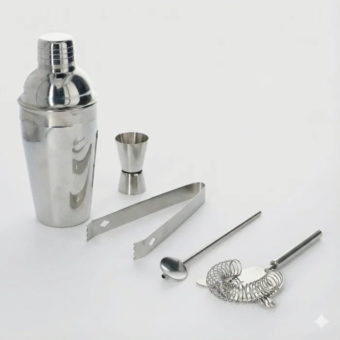5 Parça Kokteyl Hazırlama Seti 550 Ml