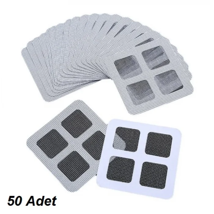 50 Adet Banyo Gider Süzgeci, Sineklik Tamir Kiti (5047)