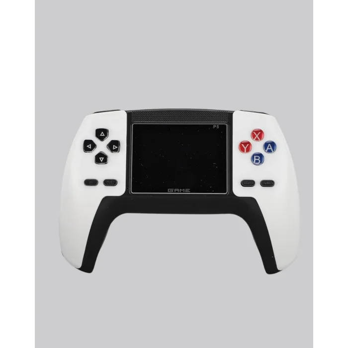 520 Klasik Oyunlu P5™ ControllerView Retro Konsol – Şarjlı,  Ergonomik Tasarım