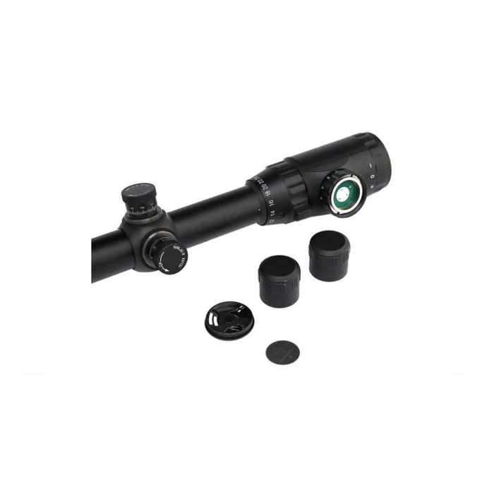 6-24x50 AOE Av ü Çift Işık Kırmızı Yeşil Kaynaklı Zoomlu