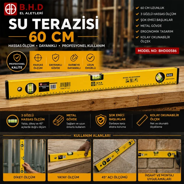 60CM  SU TERAZİSİ   TURUNCU METAL KTX-1121 (5047)