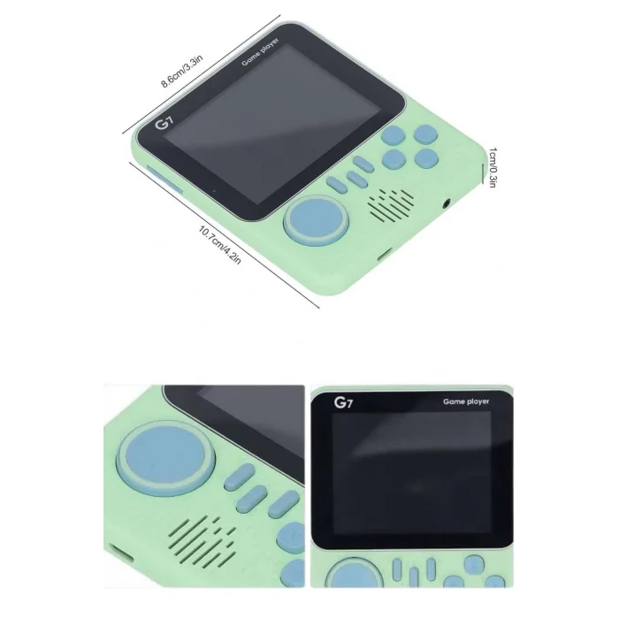 666 Oyunlu Retro El Konsolu Atari 3.5 İnç Taşınabilir Oyun Konsolu