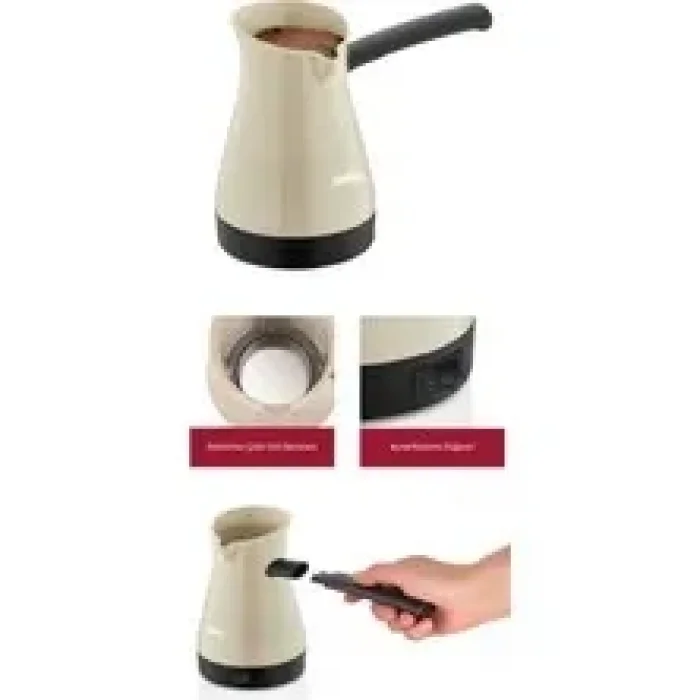SCM-2975 Türk Kahve Makinesi - Krem (0177)