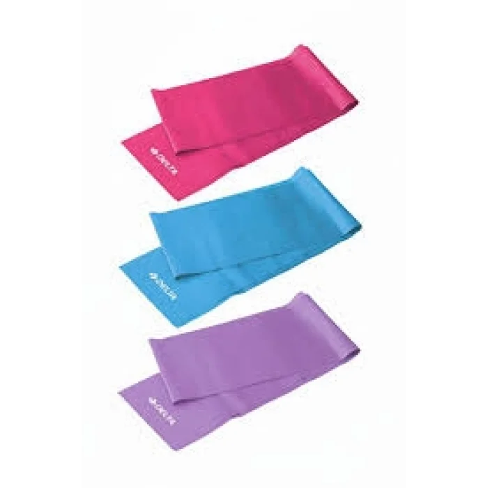 3 lü Pilates Bandı 1200 mm x 150 mm Egzersiz Direnç Lastiği (Uç Kısmı Açık) (0177)